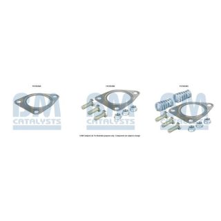 Montavimo komplektas, išmetimo vamzdis BM CATALYSTS FK70538