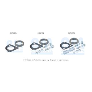 Montavimo komplektas, išmetimo vamzdis BM CATALYSTS FK70577