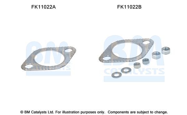 Montavimo komplektas, suodžių filtras BM CATALYSTS FK11022