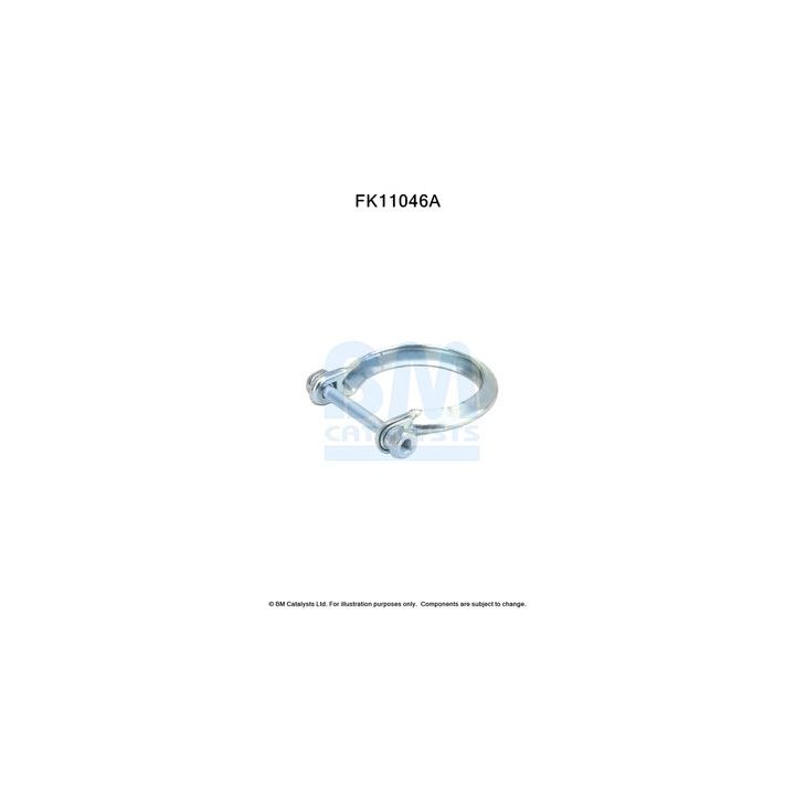 Montavimo komplektas, suodžių filtras BM CATALYSTS FK11046