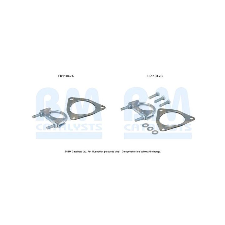 Montavimo komplektas, suodžių filtras BM CATALYSTS FK11047