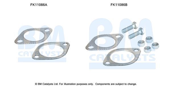 Montavimo komplektas, suodžių filtras BM CATALYSTS FK11086