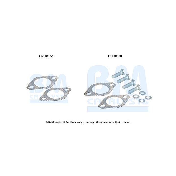 Montavimo komplektas, suodžių filtras BM CATALYSTS FK11087