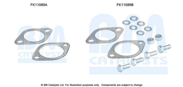 Montavimo komplektas, suodžių filtras BM CATALYSTS FK11089