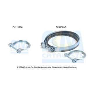 Montavimo komplektas, suodžių filtras BM CATALYSTS FK11103