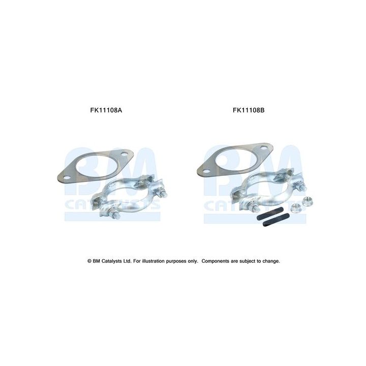 Montavimo komplektas, suodžių filtras BM CATALYSTS FK11108