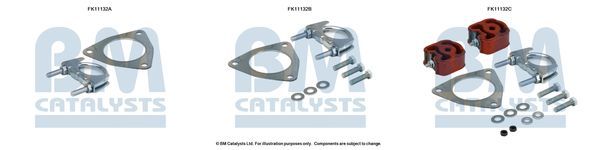 Montavimo komplektas, suodžių filtras BM CATALYSTS FK11132