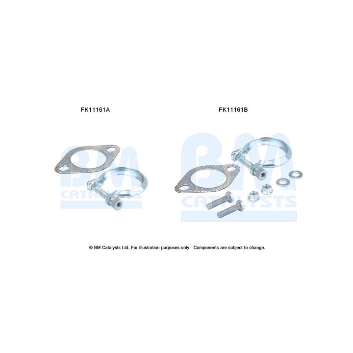 Montavimo komplektas, suodžių filtras BM CATALYSTS FK11161