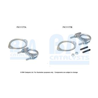 Montavimo komplektas, suodžių filtras BM CATALYSTS FK11177