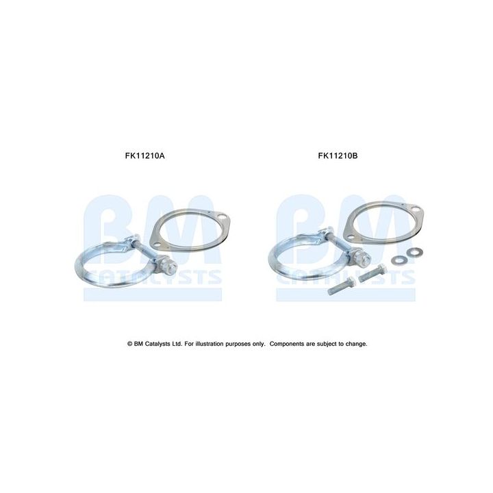 Montavimo komplektas, suodžių filtras BM CATALYSTS FK11210