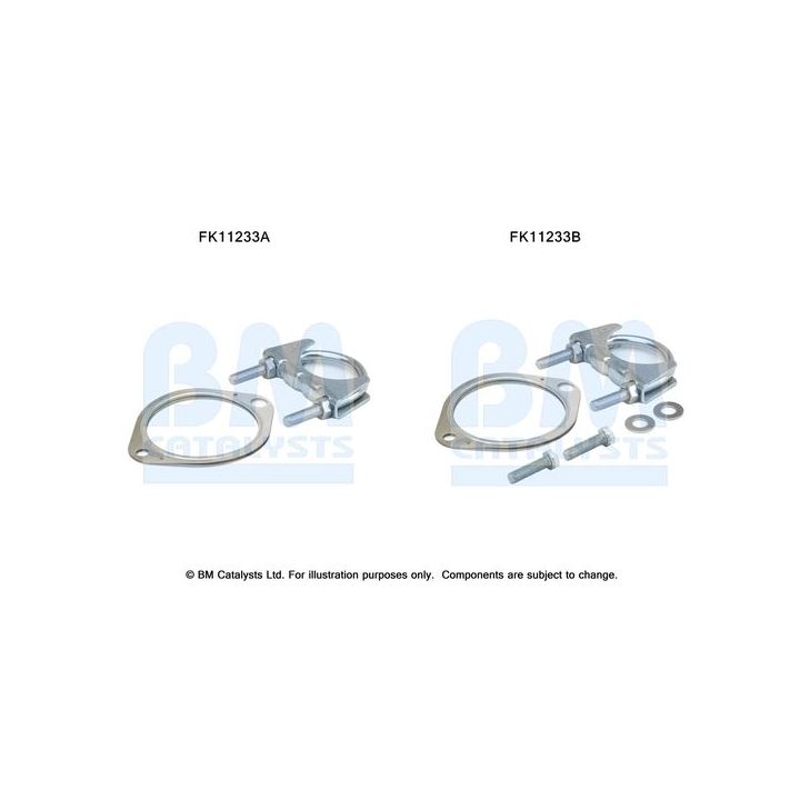 Montavimo komplektas, suodžių filtras BM CATALYSTS FK11233