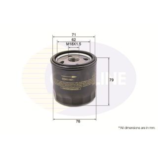 Alyvos filtras COMLINE CDW11001