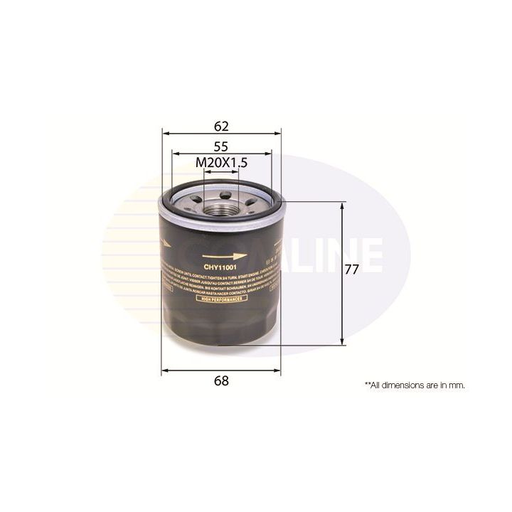 Alyvos filtras COMLINE CHY11001