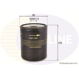 Alyvos filtras COMLINE CIZ11491
