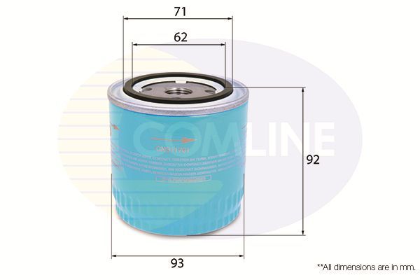 Alyvos filtras COMLINE CNS11701