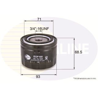 Alyvos filtras COMLINE EOF100