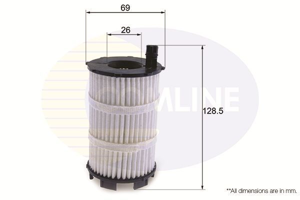 Alyvos filtras COMLINE EOF209