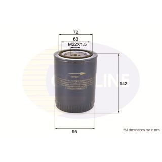 Alyvos filtras COMLINE EOF222