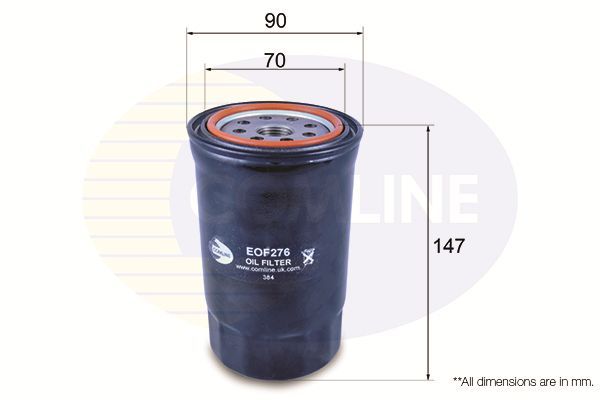 Alyvos filtras COMLINE EOF276