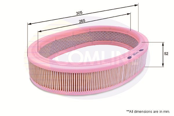 Oro filtras COMLINE EAF430