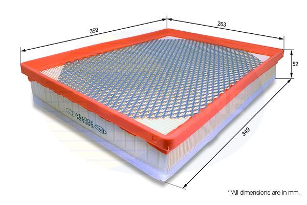 Oro filtras COMLINE EAF624