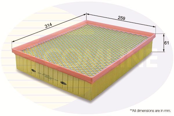 Oro filtras COMLINE EAF830