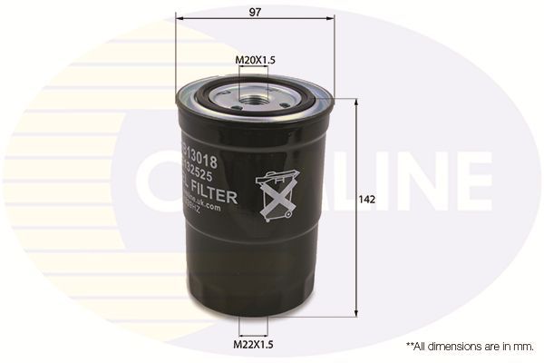 Kuro filtras COMLINE CMB13018