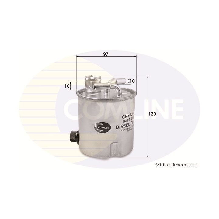 Kuro filtras COMLINE CNS13017