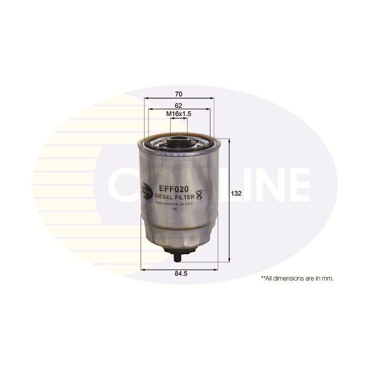 Kuro filtras COMLINE EFF020