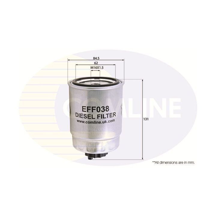 Kuro filtras COMLINE EFF038