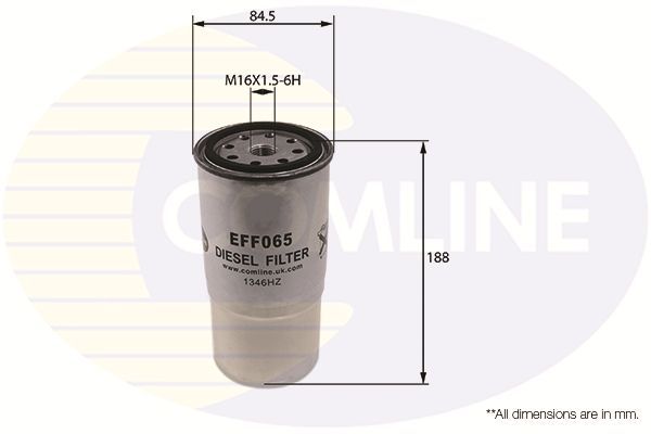 Kuro filtras COMLINE EFF065
