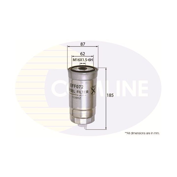 Kuro filtras COMLINE EFF072