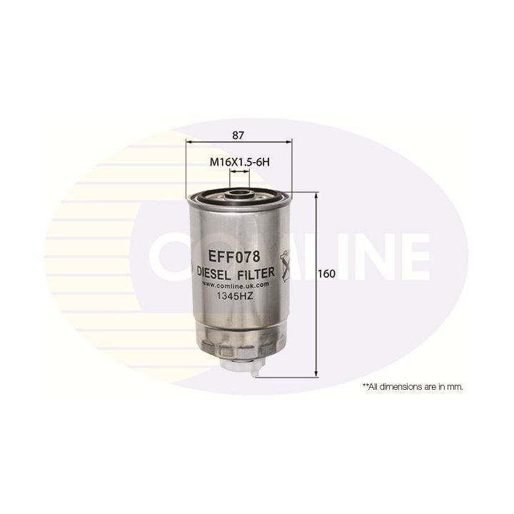 Kuro filtras COMLINE EFF078