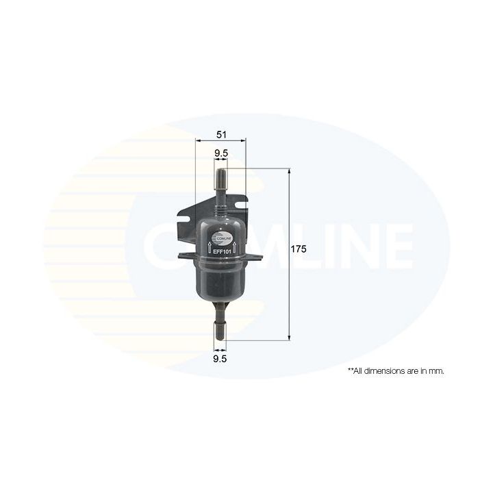 Kuro filtras COMLINE EFF101