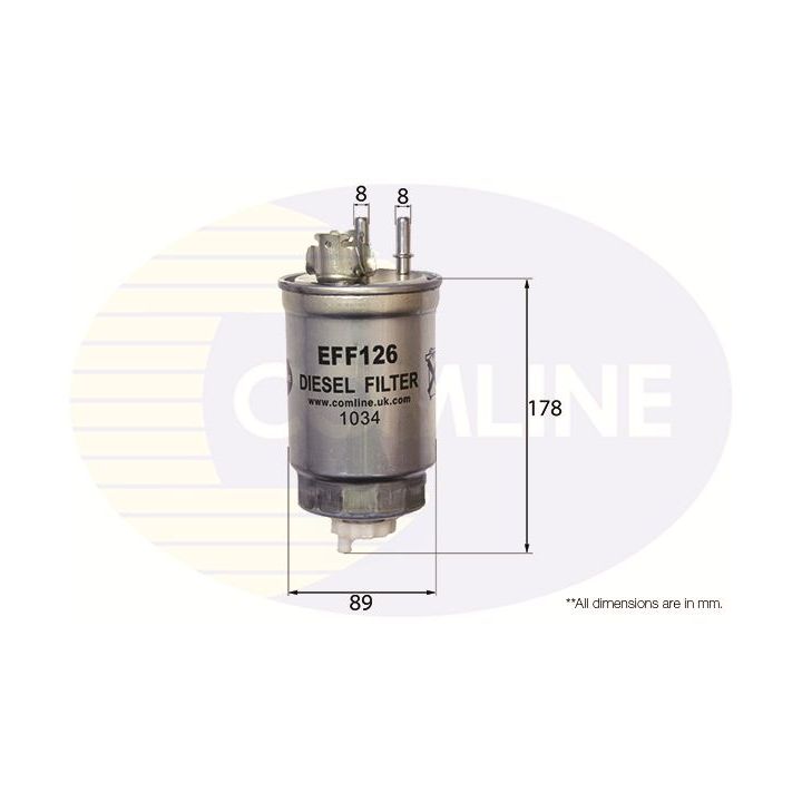 Kuro filtras COMLINE EFF126