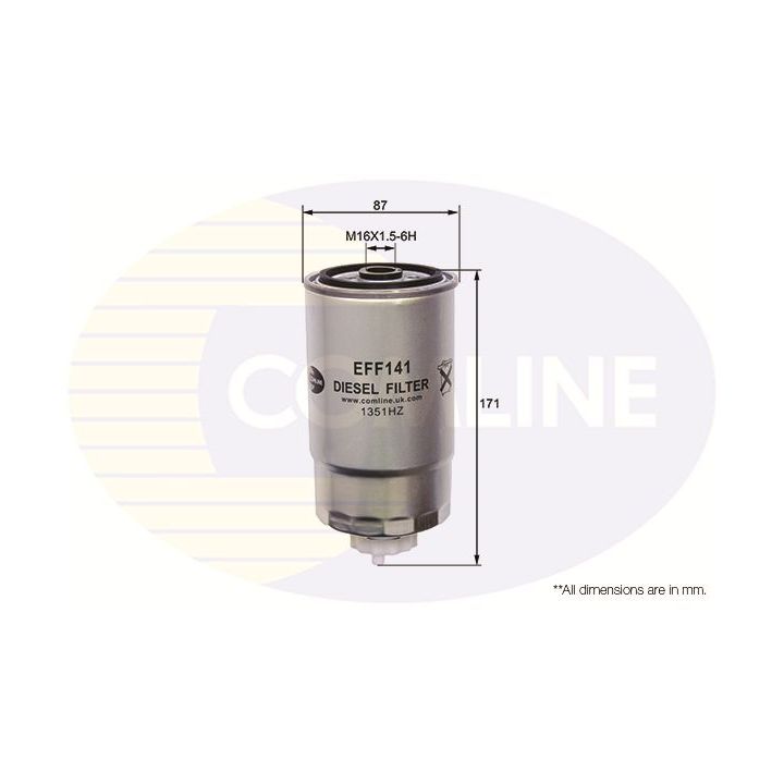 Kuro filtras COMLINE EFF141