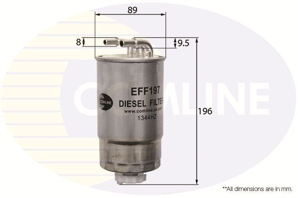 Kuro filtras COMLINE EFF197