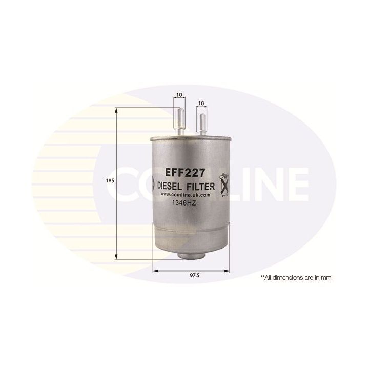 Kuro filtras COMLINE EFF227