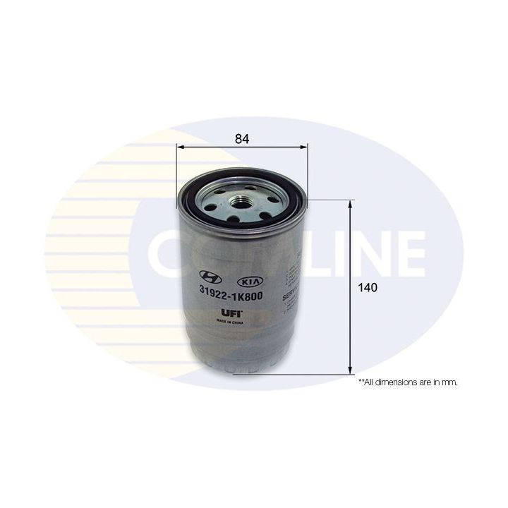 Kuro filtras COMLINE EFF350D