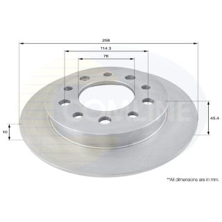Stabdžių diskas COMLINE ADC1057