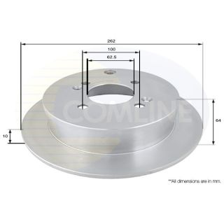 Stabdžių diskas COMLINE ADC1078