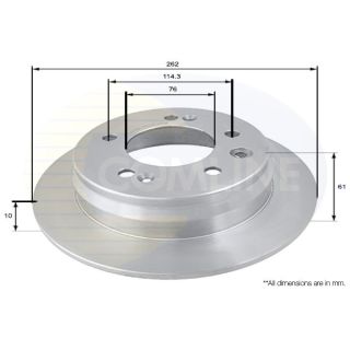 Stabdžių diskas COMLINE ADC1090