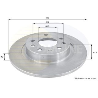 Stabdžių diskas COMLINE ADC1116