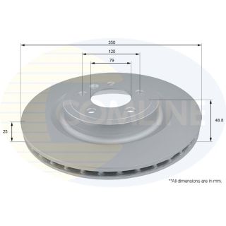 Stabdžių diskas COMLINE ADC1282V