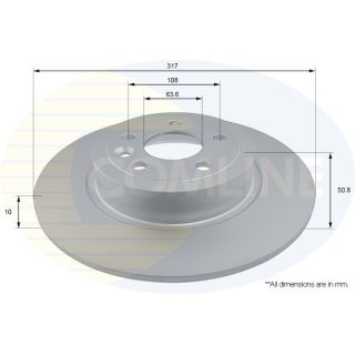 Stabdžių diskas COMLINE ADC1286