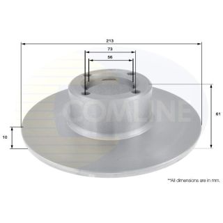Stabdžių diskas COMLINE ADC1304