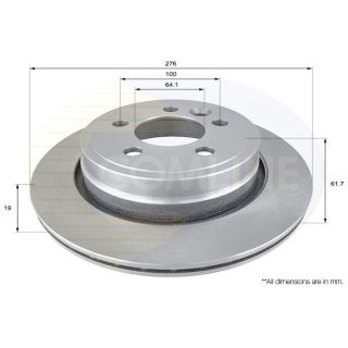 Stabdžių diskas COMLINE ADC1337V