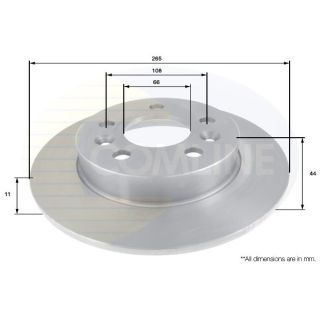 Stabdžių diskas COMLINE ADC1541