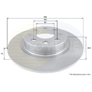 Stabdžių diskas COMLINE ADC1818