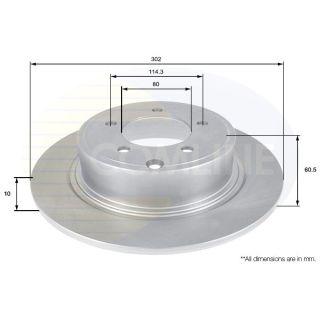 Stabdžių diskas COMLINE ADC2321